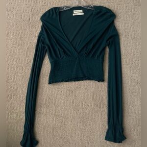 Urban Outfitters Long Sleeve Crop Top